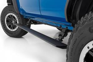 Rough Country - Rough Country Power Running Boards | Lighted | 2021-2023 Ford Bronco 4 Door 4WD