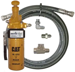 AirDog CAT Champ-II Spin On High Pressure Fuel Air Separator w/ 1R-0751 Filter | A7SOCA702 | Caterpillar