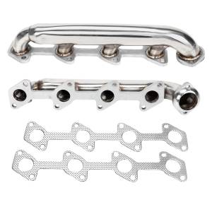NEW Ford 6.0 Powerstroke High-Flow Exhaust Manifold Set (Stainless)  3C3Z9431AB + 3C3Z9430AB