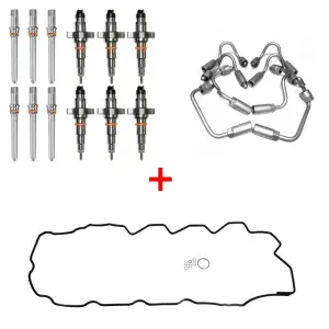 5.9 Cummins Injector Replacement Super Kit  Injectors + Tubes + Lines