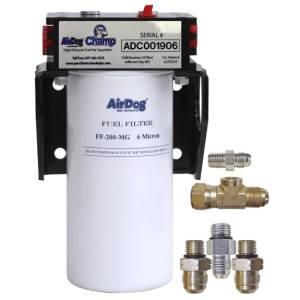 AirDog S60 Champ High Pressure Fuel Air Separator | A6HSDE630 | 1987-2002 Detroit Diesel Series 60 12.7L