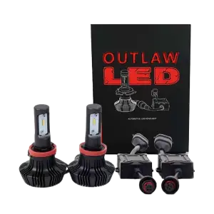 Outlaw Lights LED Headlight Kit | 1999-2006 GMC Sierra Low/High Beams | 9006-HB4/9005-HB3