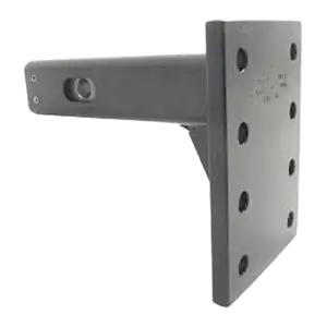 Convert-A-Ball Cushioned Adjustable Pintle Mounting Bar for 2" Hitches - 8 Holes - 10,000 lbs | CDCAM-PC-2 | Universal Fitment