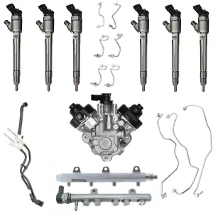 20+ RAM 3.0 EcoDiesel Fuel Contamination Kit | 68490022AA, 0445110851, 0986437468, 0445010858