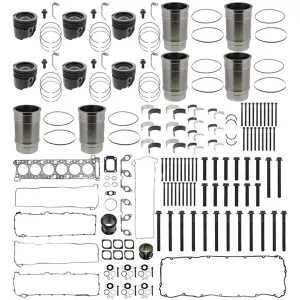 Detroit Diesel DD15 Overhaul Kit  23560013, E23560013, A4720371401  Pistons + Liners + Bearings + Gaskets