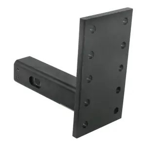 Convert-A-Ball Cushioned, Adjustable Pintle Mounting Bar for 2" Hitches - 10 Holes - 10,000 lbs | CDCAM-PC-3 | Universal Fitment