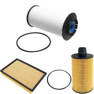 NEW 3.0 EcoDiesel Air, Fuel, Oil Filter Kit | 68190705AA, 68235275AB, 68492616AA