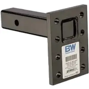 B&W Trailer Hitches 16K Pintle Mount 8 Hole 3 Position 11" Shank | PMHD14003