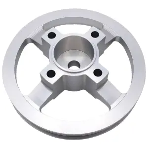 DieselSite 6.5 GM Billet Aluminum Harmonic Balancer Pulley | 1993-2000 GM 6.5L