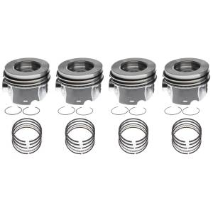 MAHLE GM 6.6 Duramax Piston With Rings (Left Bank) | 224-3451WR | 2001-2005 GM Duramax LB7 / LLY 6.6L