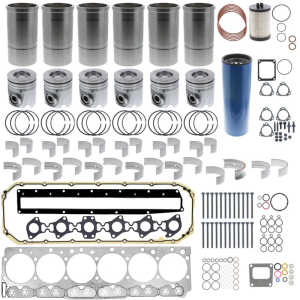 International DT466E & DT570 Overhaul Kit | Pistons + Liners + Bearings + Gaskets | 2004+ International DT466E / DT570