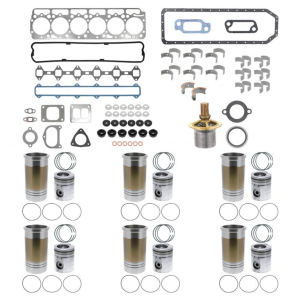 NEW International DT466 Overhaul Kit | Pistons + Liners + Bearings + Gaskets | International DT466