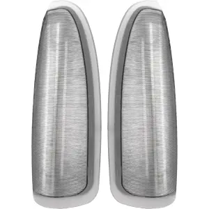 Recon Ford Amber LED Side Mirror Clear Lens | 264120CL 