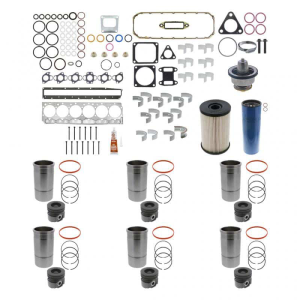 NEW International DT570 Overhaul Kit | Pistons + Liners + Bearings + Gaskets | 2004+ International DT570