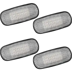 Recon Dodge Dually Red/White Fender Lights | 264131CL 