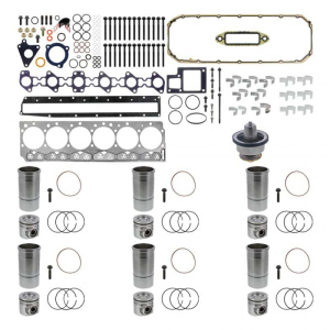 NEW International DT466E HEUI Overhaul Kit | Pistons + Liners + Bearings + Gaskets | International DT466E