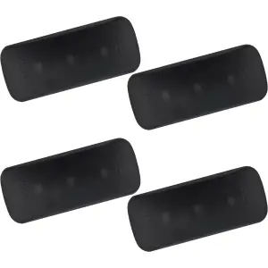 Recon Dodge Fender Lights Red/Amber LED's Smoked Lens Black Housing | 264137BK 