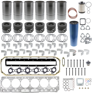NEW International DT466E & DT570 Overhaul Kit | Pistons + Liners + Bearings + Gaskets