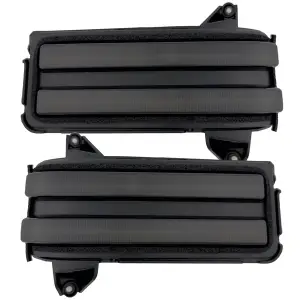 Recon GM Side Mirror LED Smoke Lens (w/ White or Amber LEDs) | 264253BK, 264253BKAM 