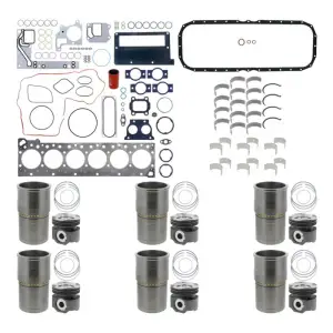New Cummins ISX Overhaul Kit | Pistons + Liners + Bearings + Gaskets | Cummins ISX