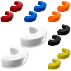 Recon Chevrolet Tow Hook Covers (w/ LED Option) | 264004CHLD