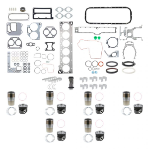New Cummins ISX Overhaul Kit | Pistons + Liners + Bearings + Gaskets | Cummins ISX