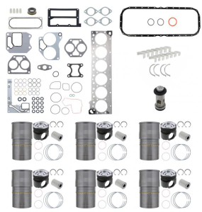 New Cummins ISX Overhaul Kit | Pistons + Liners + Bearings + Gaskets | Cummins ISX