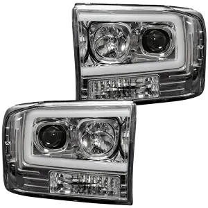 Recon Ford Projector Headlights OLED Halos | 264192 