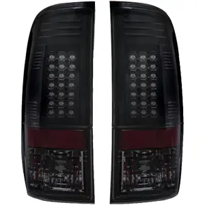 Recon LED Tail Lights w/ Smoked Lens | 264176BK 