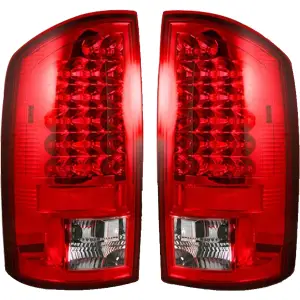 Recon LED Tail Lights w/ Red Lens | 264171RD 