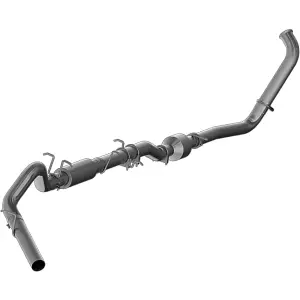 MBRP Ford 6.0 Powerstroke 4" Turbo Back Armor Lite Single Exhaust | S6206P