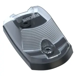 Recon Single LED Cab Roof Light w/ White LED (1-Piece Only) | 264342CLHPWHX, 264342BKHPWHX 