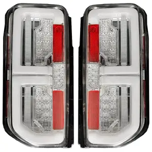 Recon Ford OLED Tail Lights w/ Smoked or Clear Lens | 264279 