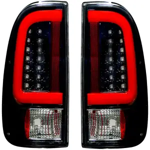 Recon Ford Scanning OLED Tail Lights w/ Smoked Lens | 264293BKS