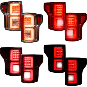 Recon Ford OLED Tail Lights (Replaces OEM Halogen w/ BLIS Only) | 264468 