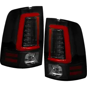 Recon Dodge Scanning OLED Tail Lights (Replaces OEM Halogen Only) | 264369BKS 