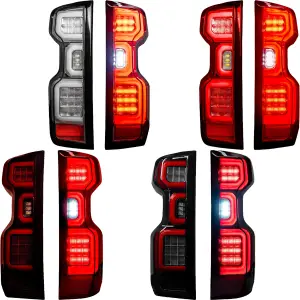 Recon Chevy OLED Tail Lights (Replaces OEM LED Only) | 264397LED 