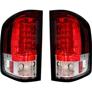Recon GM OLED Tail Lights w/ Red Lens | 264291RD