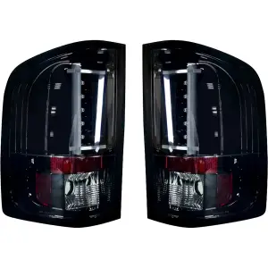 Recon GM OLED Tail Lights w/ Smoked Lens | 264291BK 