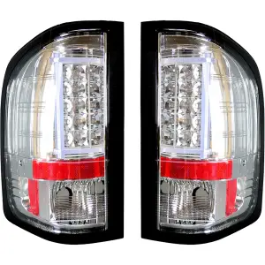Recon GM OLED Tail Lights w/ Clear Lens | 264291CL 