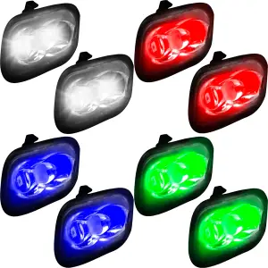 Recon Ford LED Side Mirror Smoked Lens (w/ Multiple LED Options) | 264243 