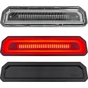 Recon Jeep Red OLED 3rd Brake Light (w/ Smoked Lens) | 264327 