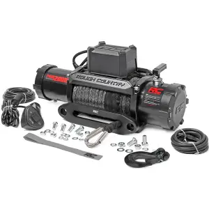 Rough Country 12000lb Pro Series Winch (Synthetic Rope) | PRO12000S 