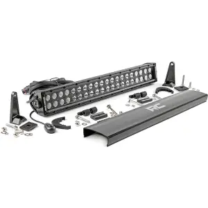 Rough Country 20in Cree Dual Row LED Light Bar (Black) | 70920BL