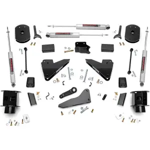 Rough Country 5in Suspension Lift Kit (w/ FR Spacer & Radius Arm Drop) | 35720 