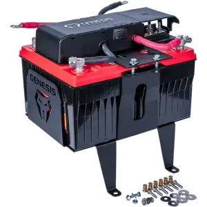 Genesis Offroad Gen 3 Dual Battery System (200 Amp Isolator) | 172-TTDBKG3 