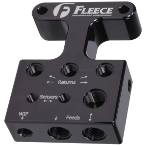 Fleece 07-09 Cummins Fuel Distribution Block | FPE-FFD-RF-3G-67 | 2007-2009 Dodge Cummins 6.7L