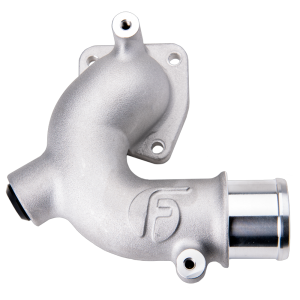 Fleece 5.9L & 6.7L Cummins Replacement Thermostat Housing with Auxiliary Port | 1998.5-2007 Dodge 5.9L Cummins / 2013-2018 Ram Cummins 6.7L