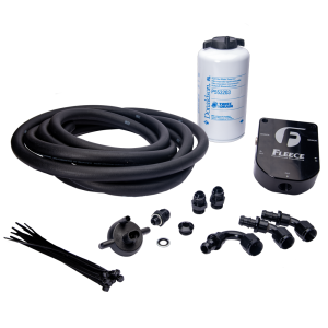 Fleece 98.5-02 Cummins Auxiliary Fuel Filter and Line Kit | FPE-34780 | 1998.5-2002 Cummins 5.9L