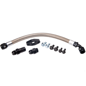 Fleece Cummins Turbo Drain Tube Kit | FPE-CTDT-KIT | Dodge Cummins w/ 2nd gen swap